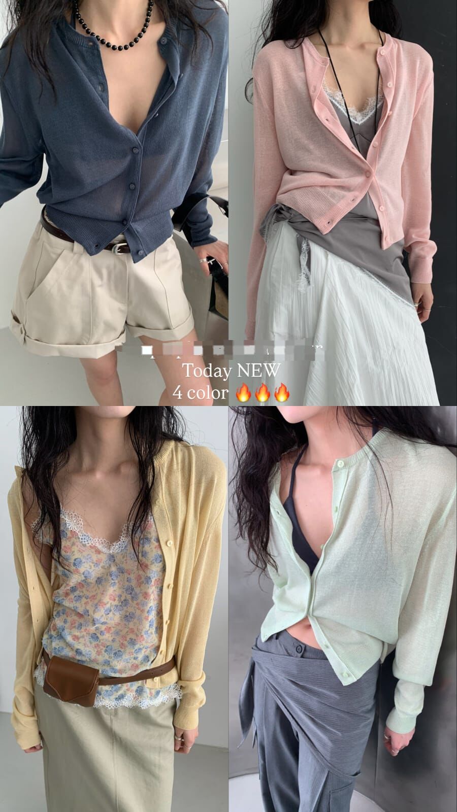 MR6010 春日軟綿排扣小外套