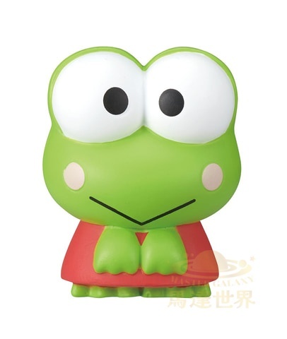 Takara Tomy Arts 扭蛋-三麗鷗角色 幽靈玩具人偶：幽靈大聚會！-Keroppi