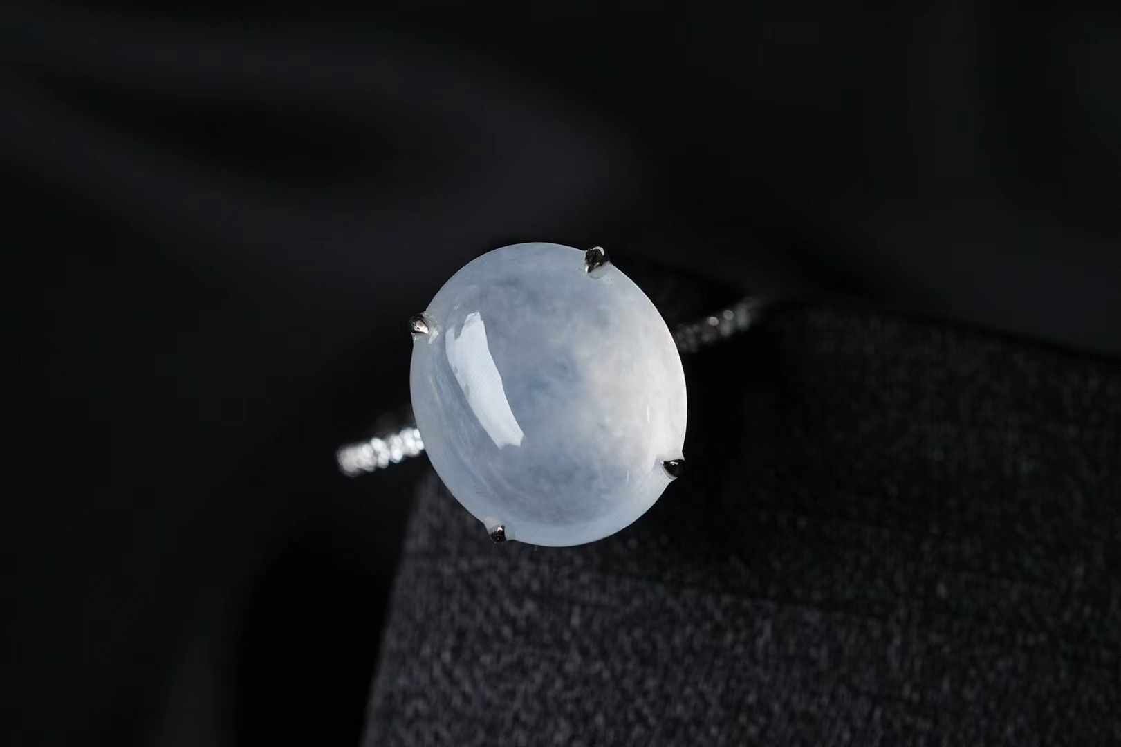 翡翠戒指,天然翡翠A玉, 緬甸玉, Jade, Jadeite