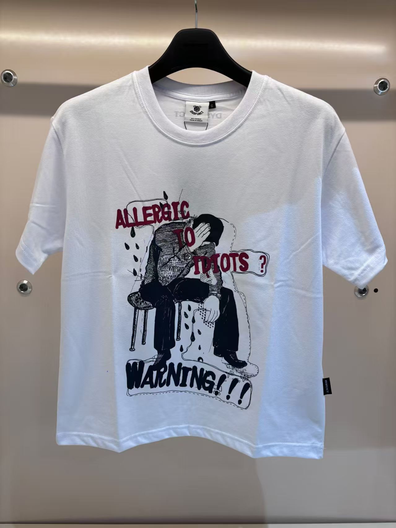 韓國代購 棒棒糖 男女同款夏日TOP DYSFUNCT 21