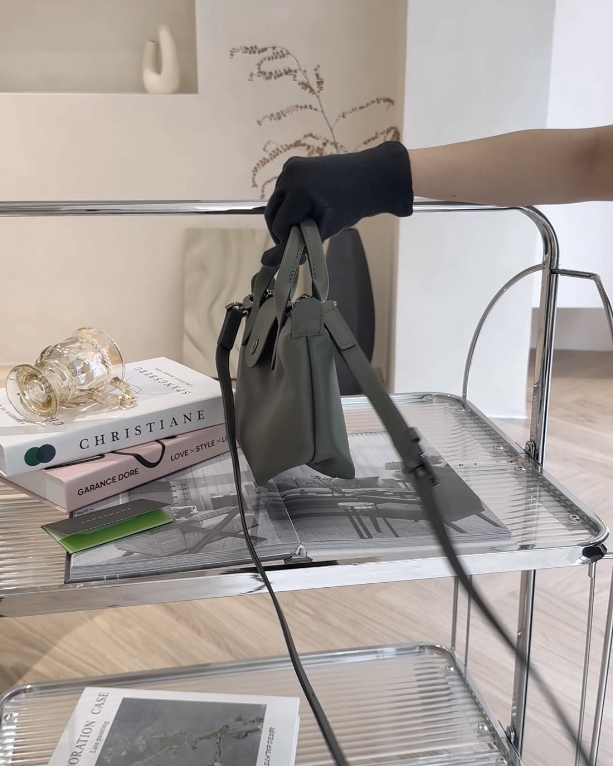 LONGCHAMP｜LE PLIAGE XTRA 手提包 XS 餃子包 冷杉綠色