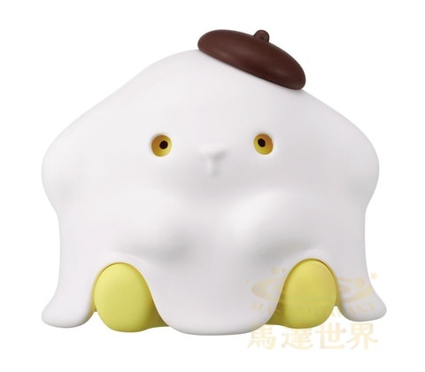 Takara Tomy Arts 扭蛋-三麗鷗角色 幽靈玩具人偶：幽靈大聚會！-布甸狗