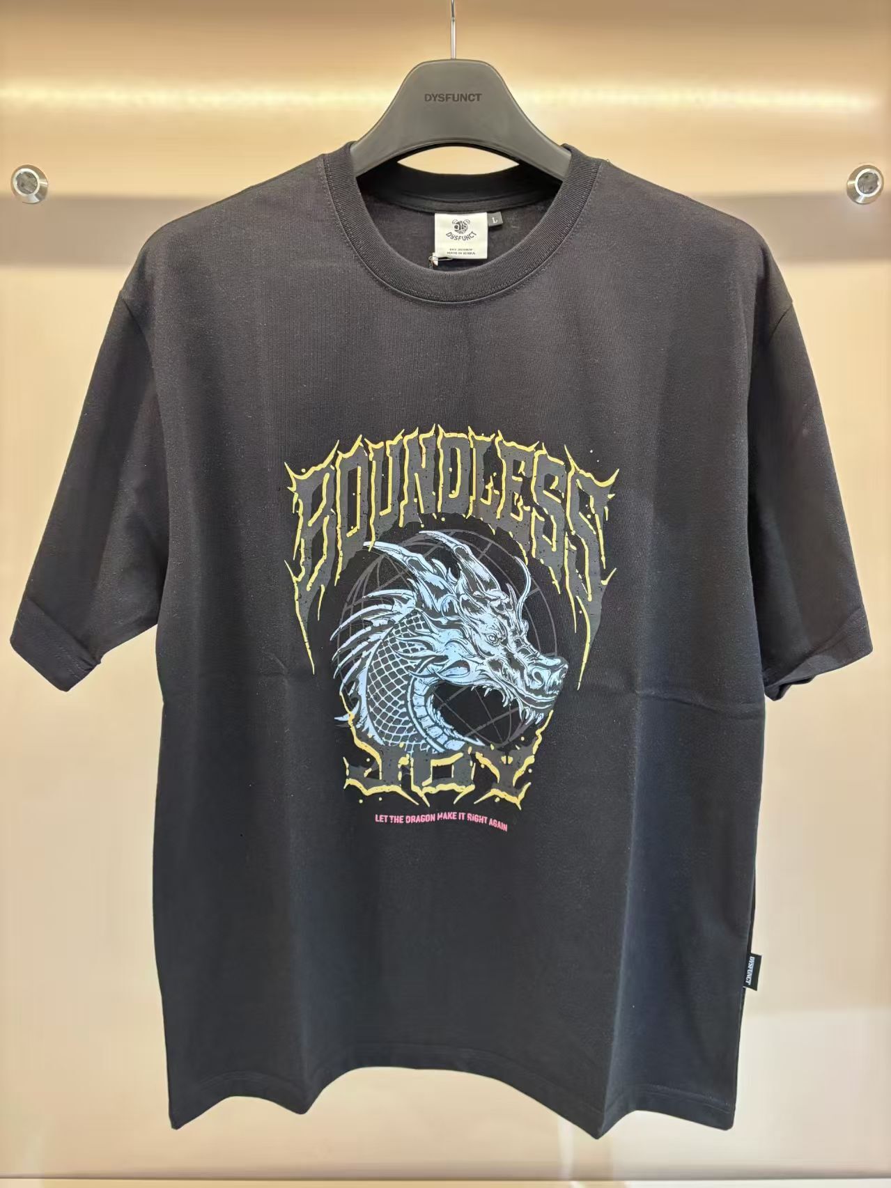 韓國代購 棒棒糖 男女同款夏日TOP DYSFUNCT 27