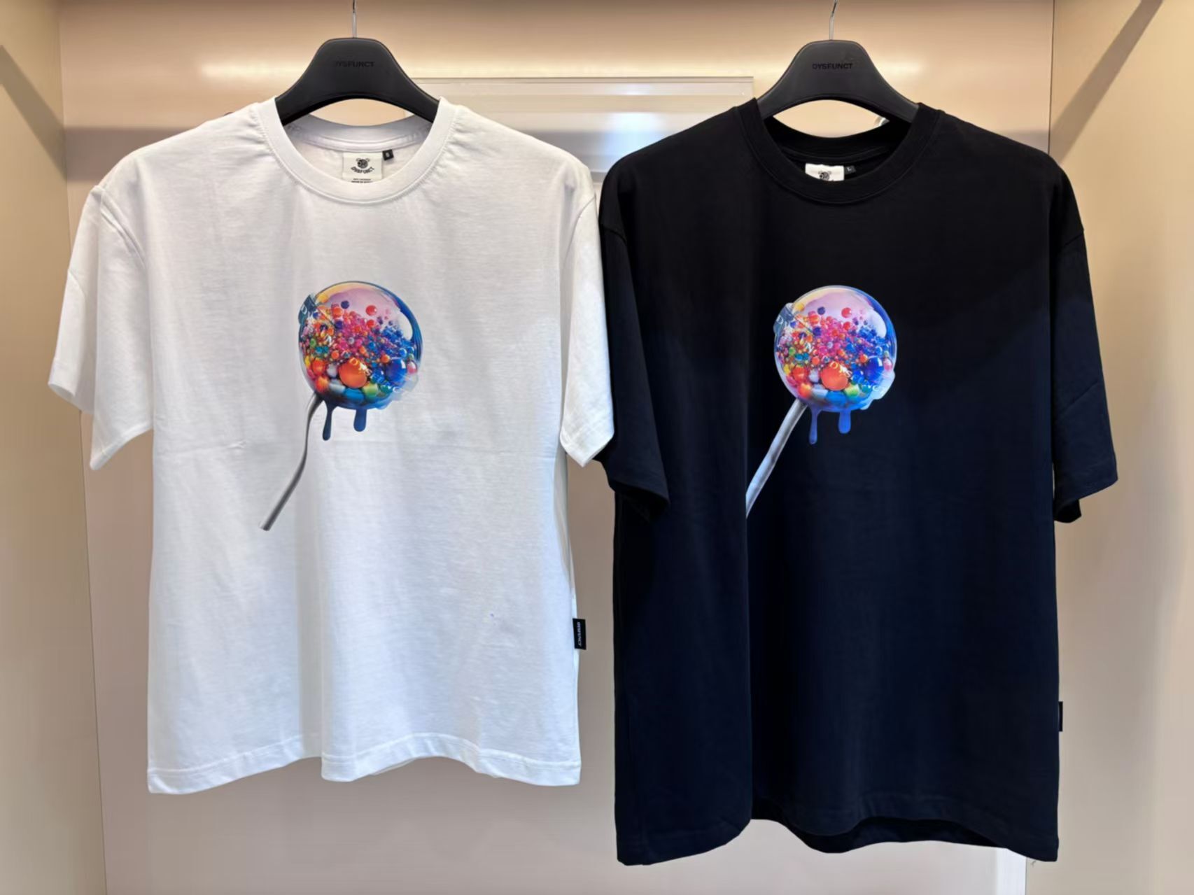 韓國代購 棒棒糖 男女同款夏日TOP DYSFUNCT 27