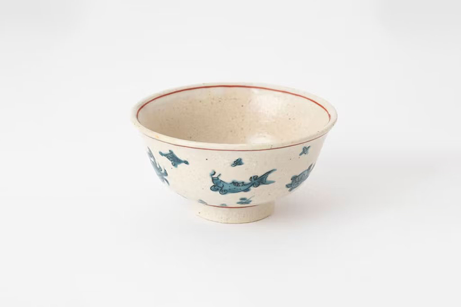 中川政七商店 - 好日茶碗 / 青繪遊魚