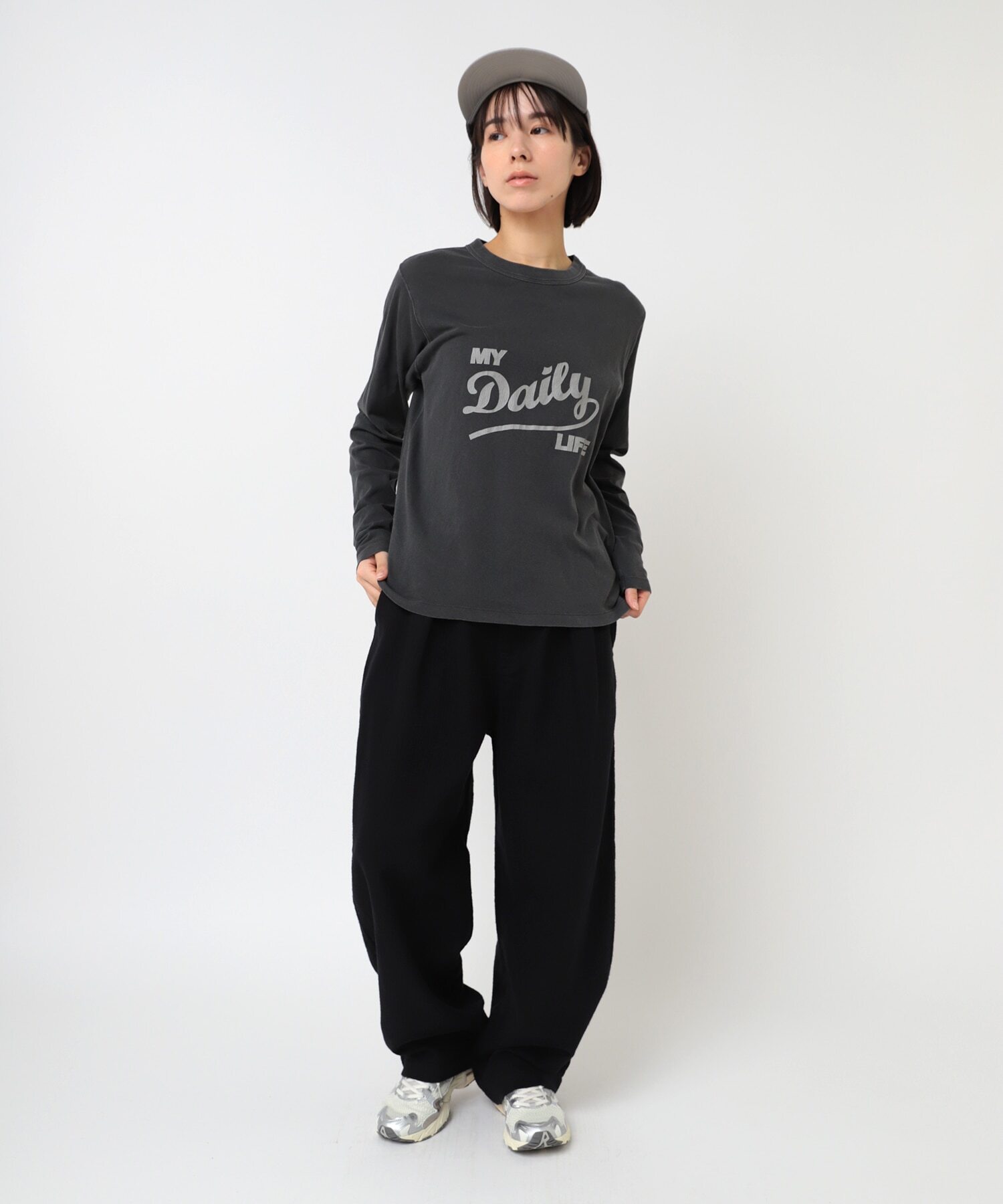 天竺Used風格棉上衣