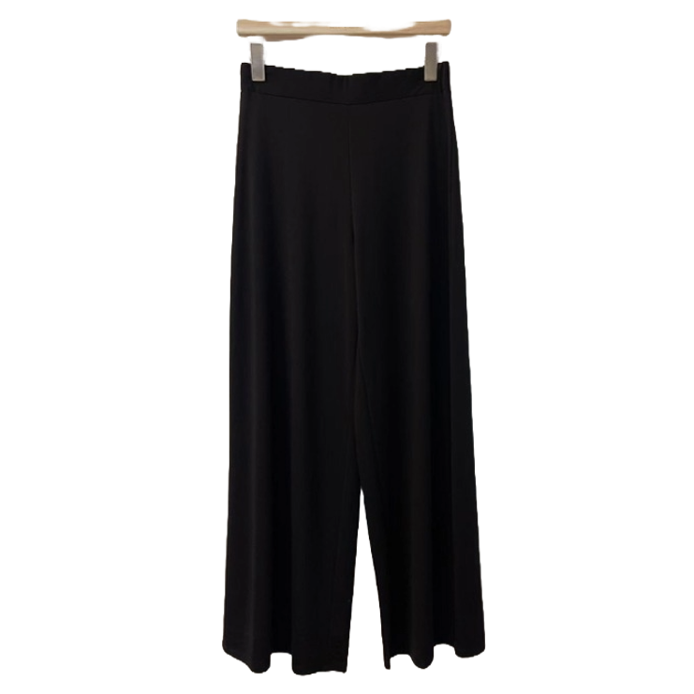1SO0403-024 [SUNNY STUDIO] Wide-Leg Trousers Black #11510 (EU)