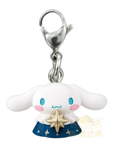 Takara Tomy Arts 扭蛋-三麗鷗角色星形天使吊墜-玉桂狗