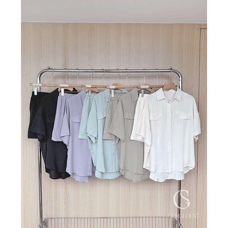 A137「不易皺輕氧襯衫套組」