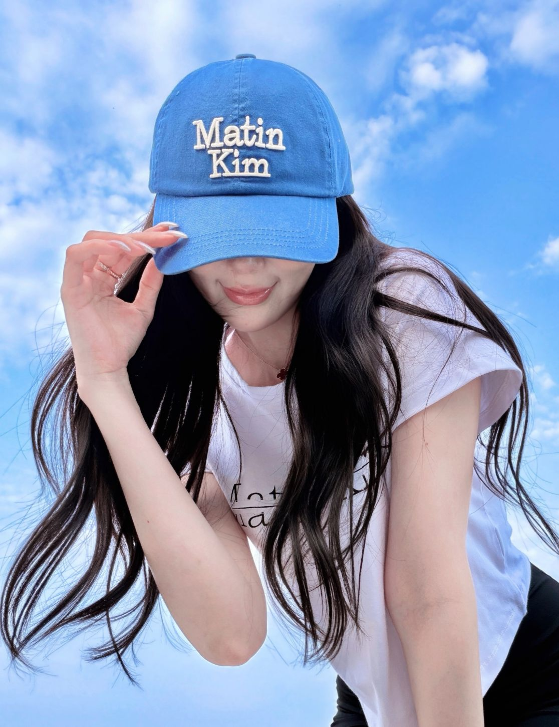 Matin Kim Volume Logo Ball Cap