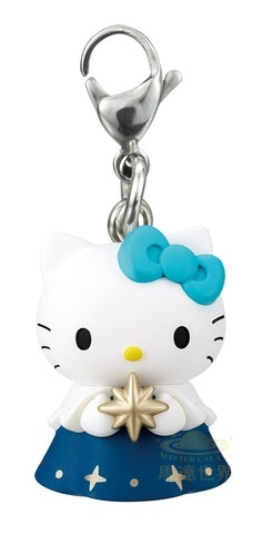 Takara Tomy Arts 扭蛋-三麗鷗角色星形天使吊墜-Hello Kitty