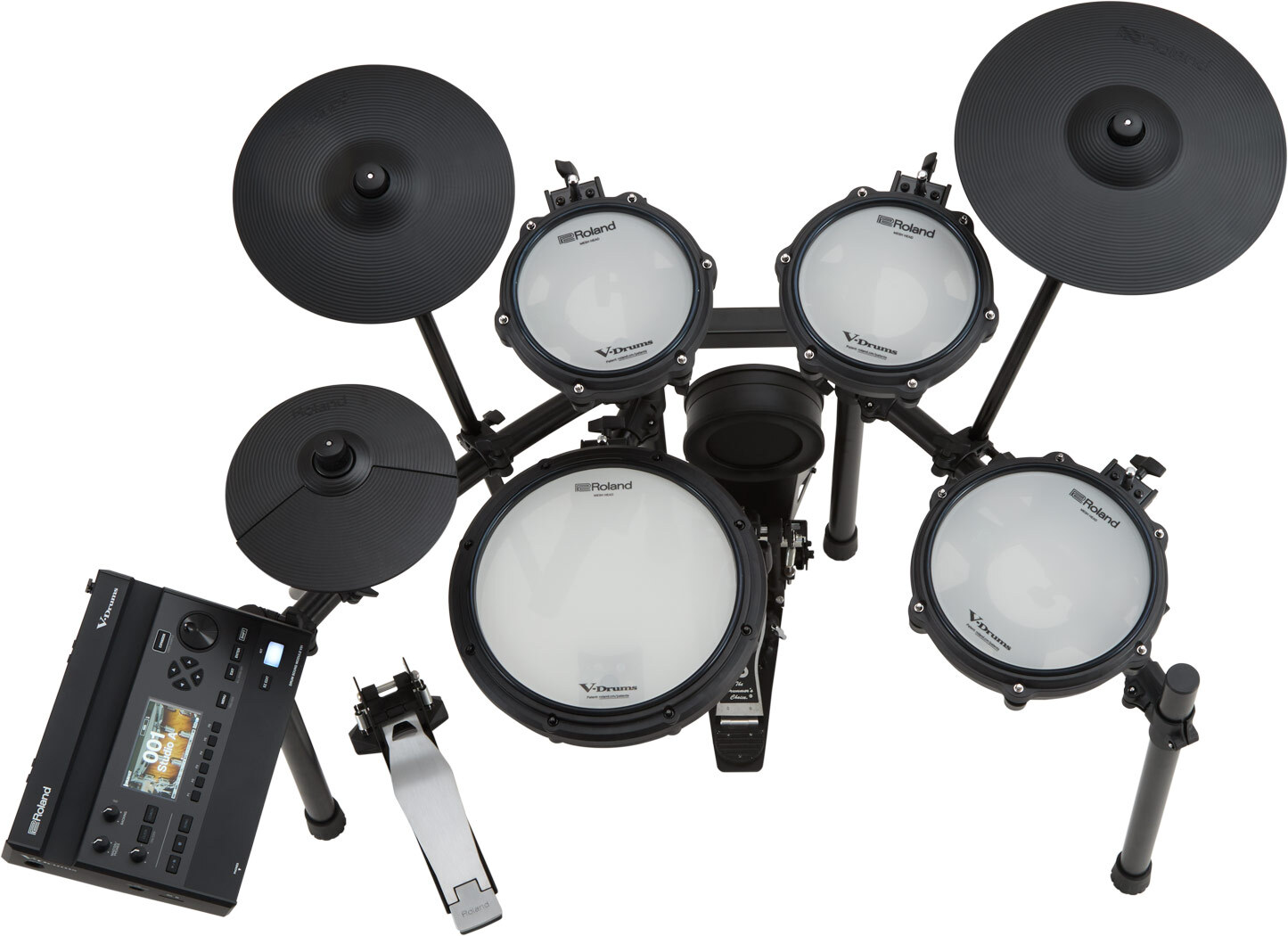 【全新改款】ROLAND 樂蘭 TD-313 V-Drum 仿真電子鼓組 原廠公司貨 第 4 張圖片｜三峽鼓 / 打擊