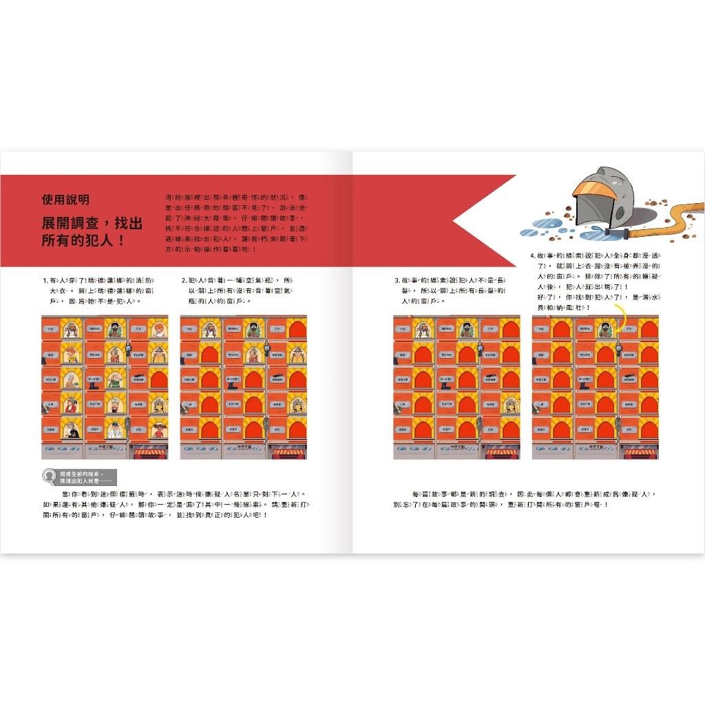 【樂森藥局】禾流文創 真相推推推 誰是犯人?消防奇案