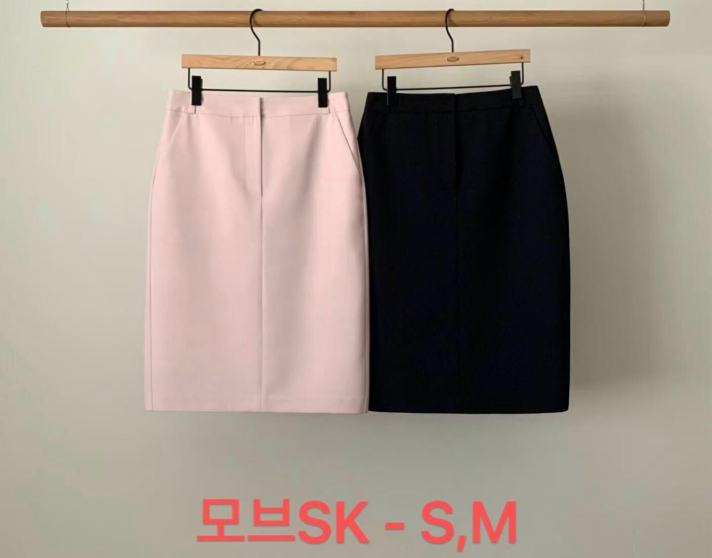 AU6035 簡約中長裙