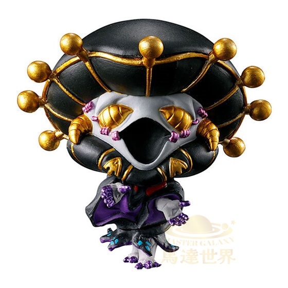 BANDAI 扭蛋-JoJo的奇妙冒險 扭蛋手辦系列 黃金之風-黑色安息日B.​​S.