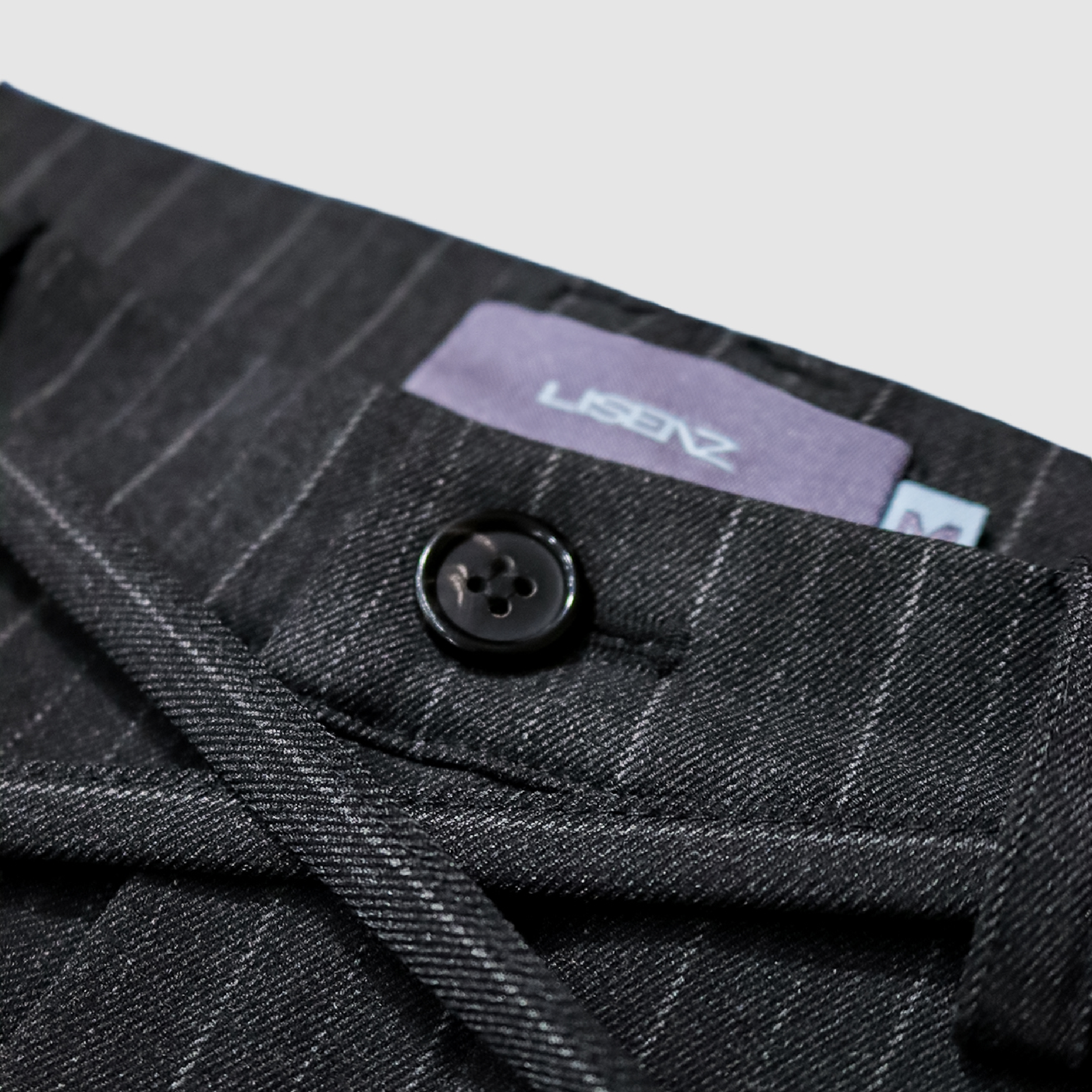 LiSenZ Striped Pleated Wide Trousers