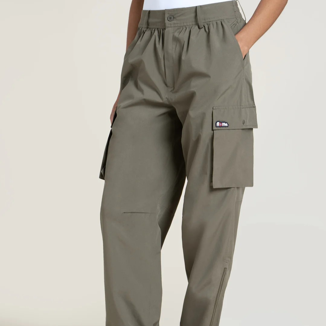 1FL0401-113 [FLOTTE] Gambetta - Rain Pants Sahara Green #22080 (EU)