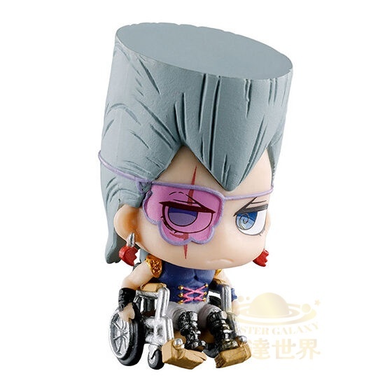 BANDAI 扭蛋-JoJo的奇妙冒險 扭蛋手辦系列 黃金之風-讓-皮埃爾·波魯納雷夫