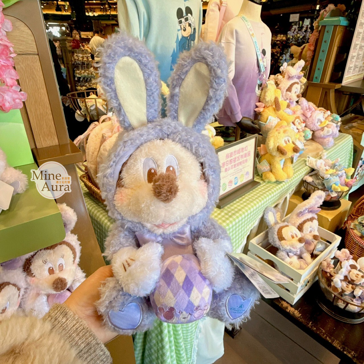 2026 春日彩蛋系列 米奇 Mickey 娃娃 玩偶 -上海迪士尼樂園