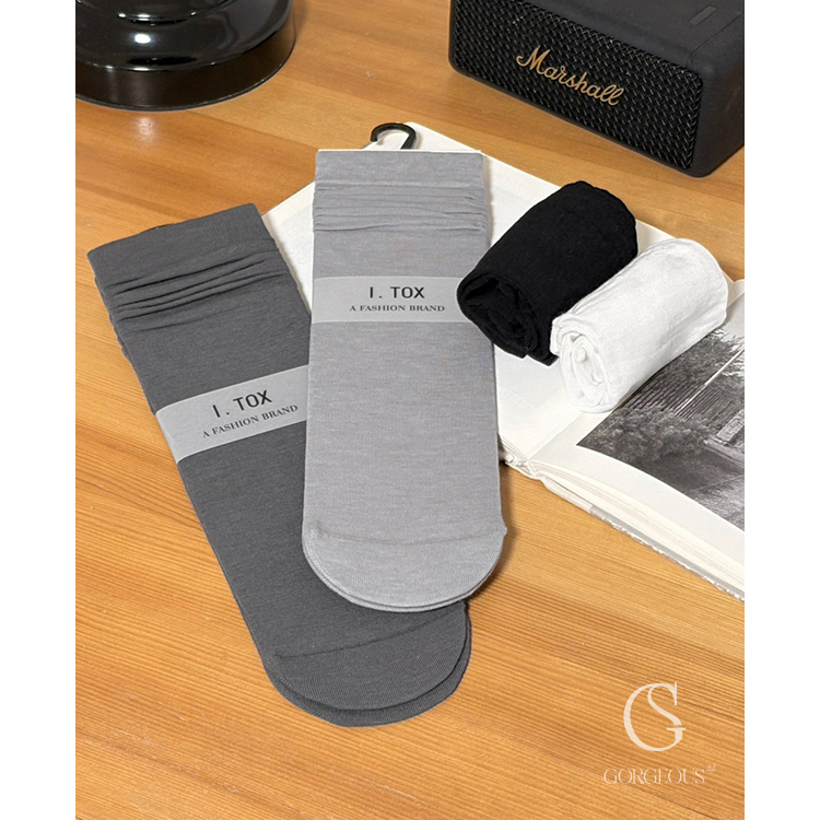 A38「 10A 抗菌莫代爾天絲堆堆襪」