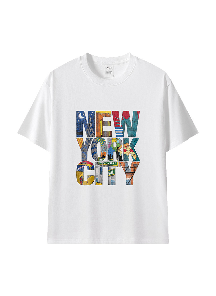 穿上紐約魂｜城市女孩的自信日常棉T