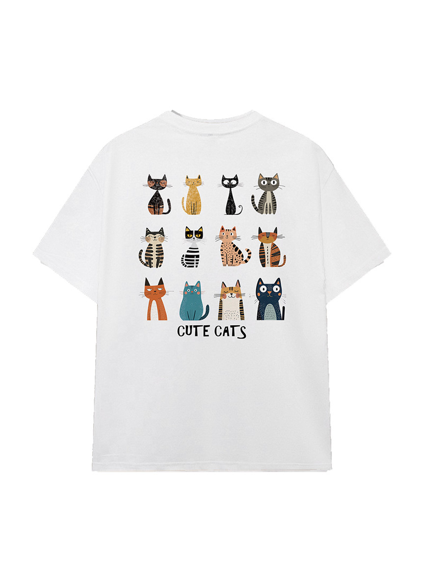 CUTE CATS排排站☆可愛貓奴限定T