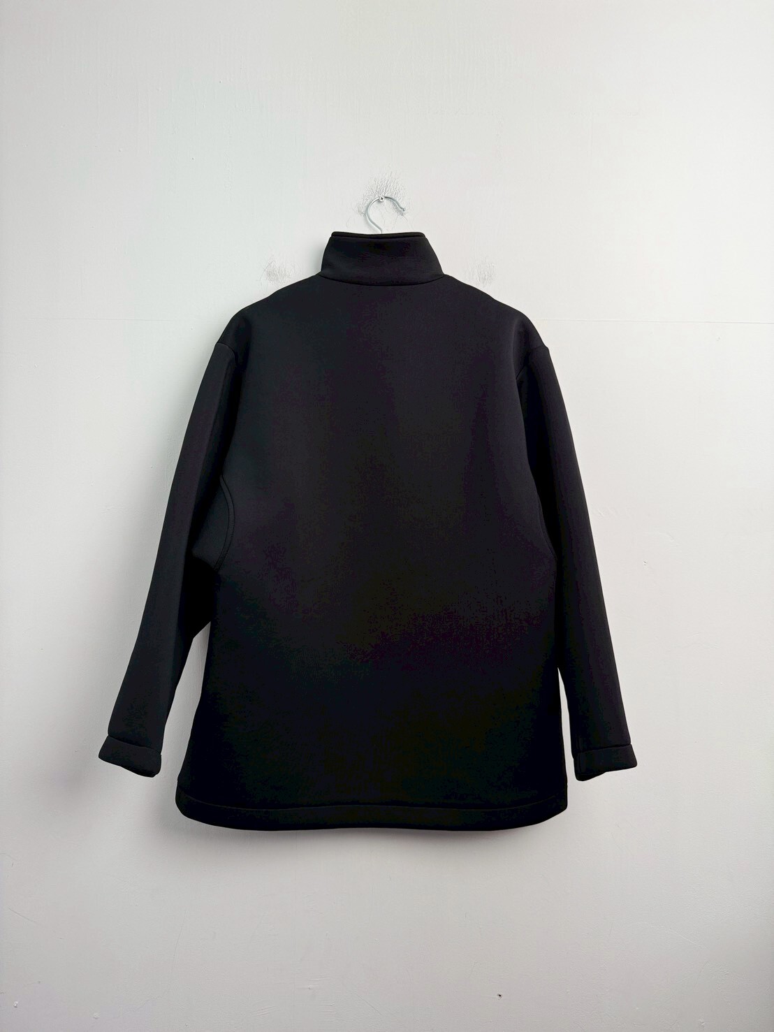 ADIDAS Y-3 Black Nylon Structured Tech Jacket SIZE XS