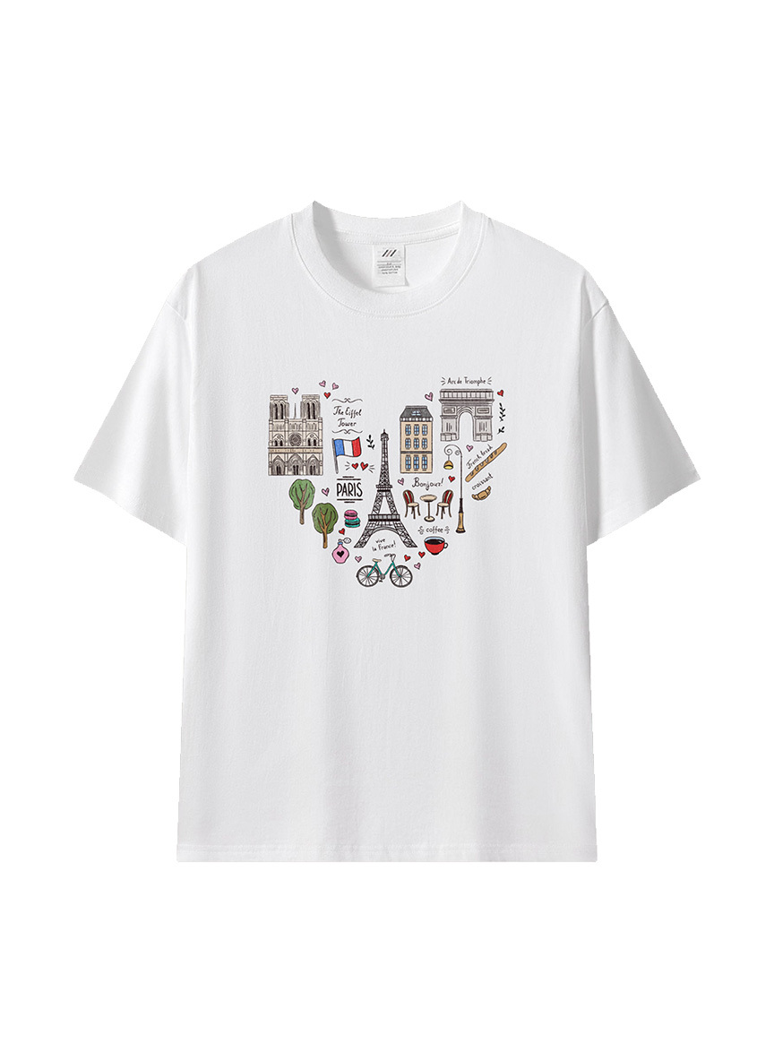 城市系列個性潮T (Paris)