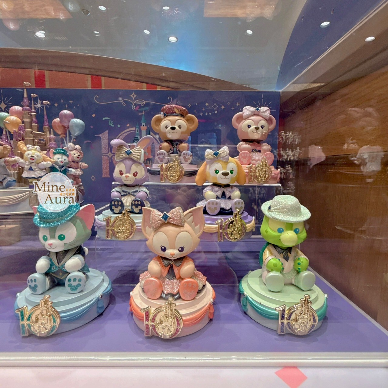 10歲生日慶典 達菲 Duffy 與好友們 造型 搖頭 公仔 擺飾品 盲選盒 盲盒 -上海迪士尼樂園