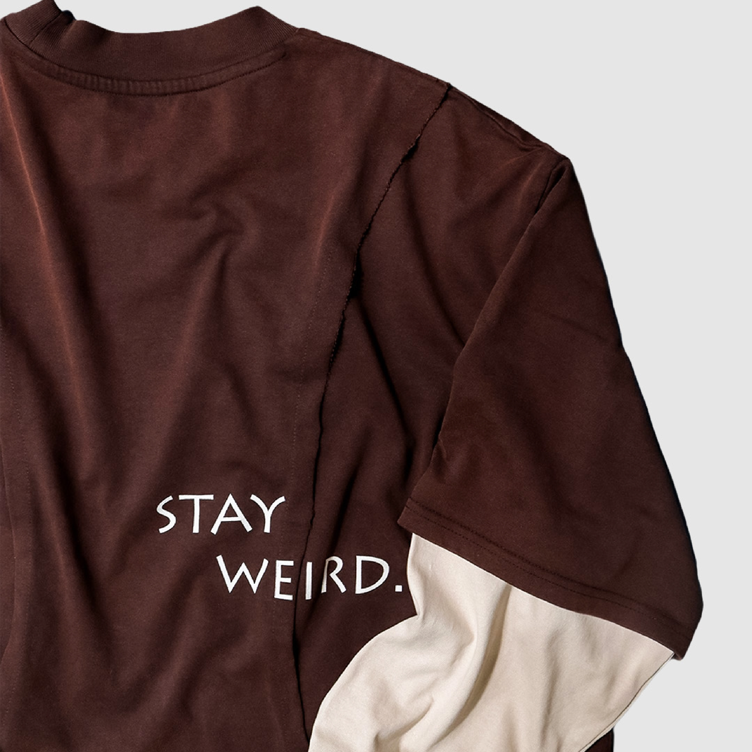 LiSenZ Morse Faux-Layered LS T-Shirt