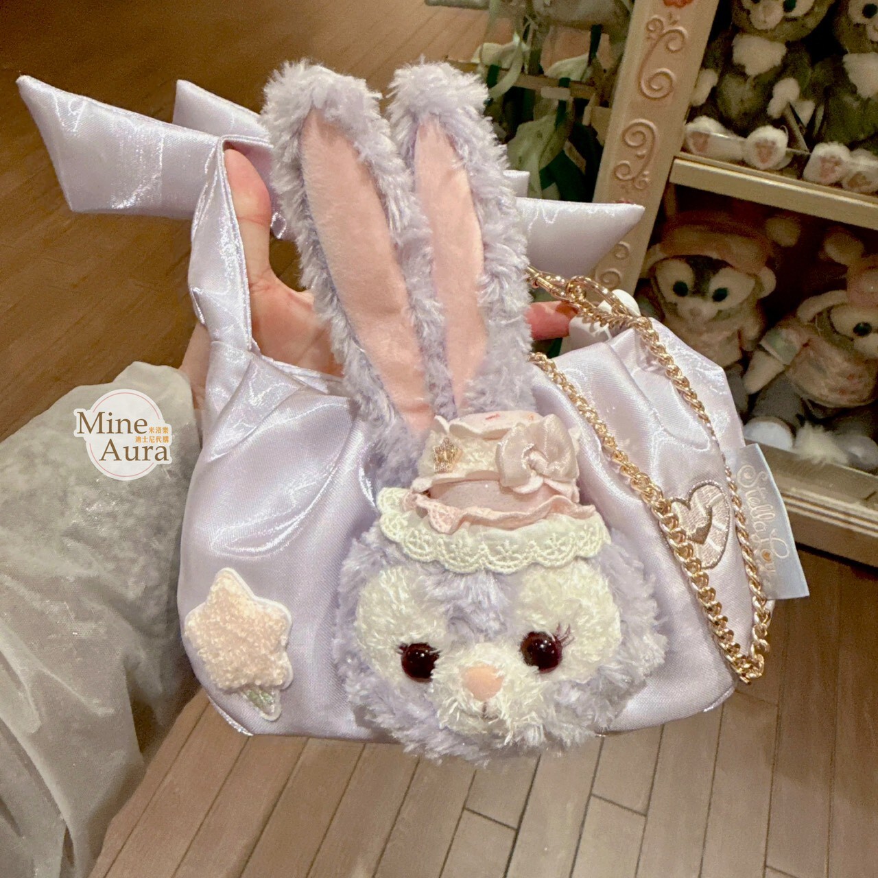 2026 夢幻慶典系列 史黛拉露 星黛露 StellaLou 絨毛大頭造型 手提包 斜背包 -上海迪士尼樂園