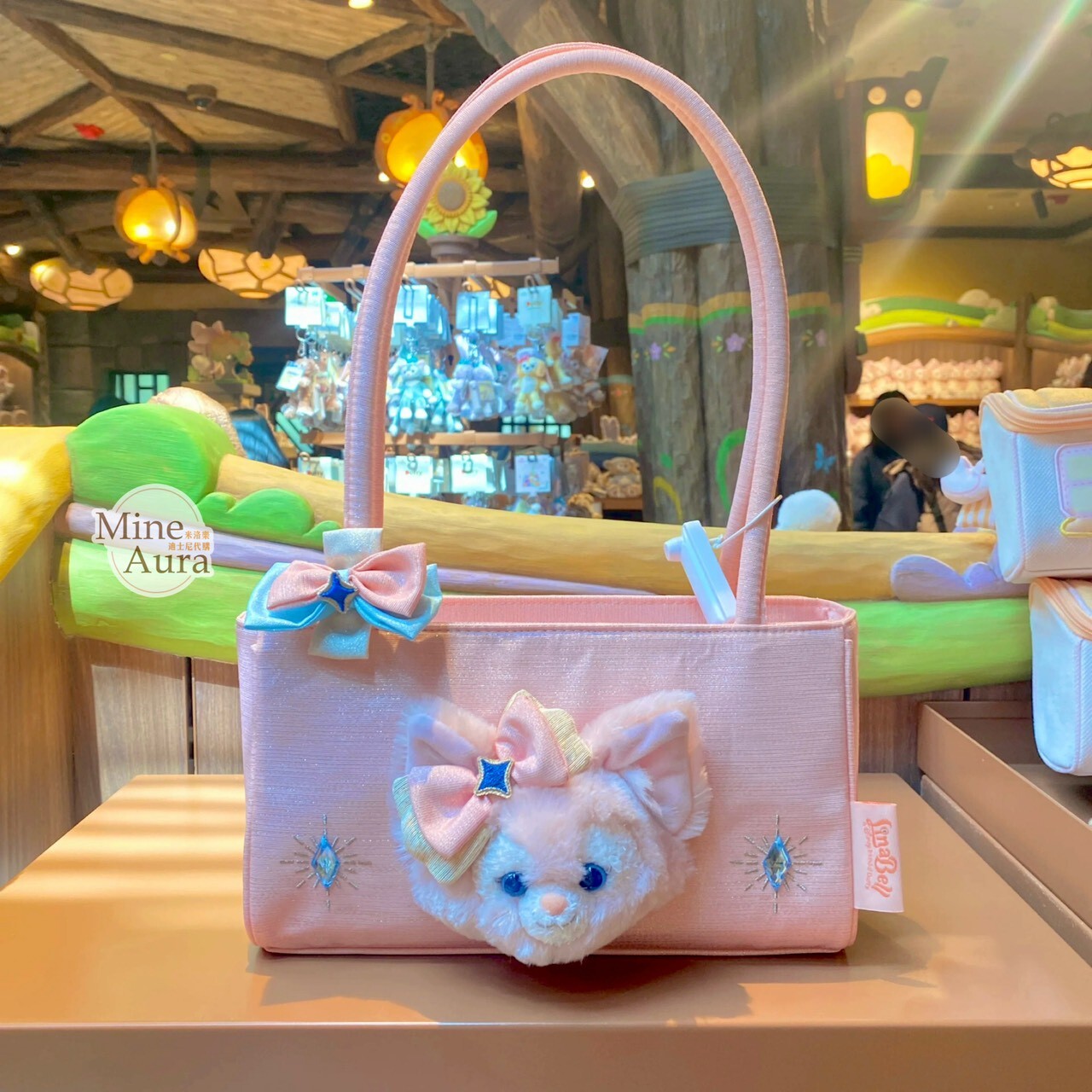 10歲生日慶典 玲娜貝兒 Lina bell 絨毛造型 手提包 單肩包 -上海迪士尼樂園