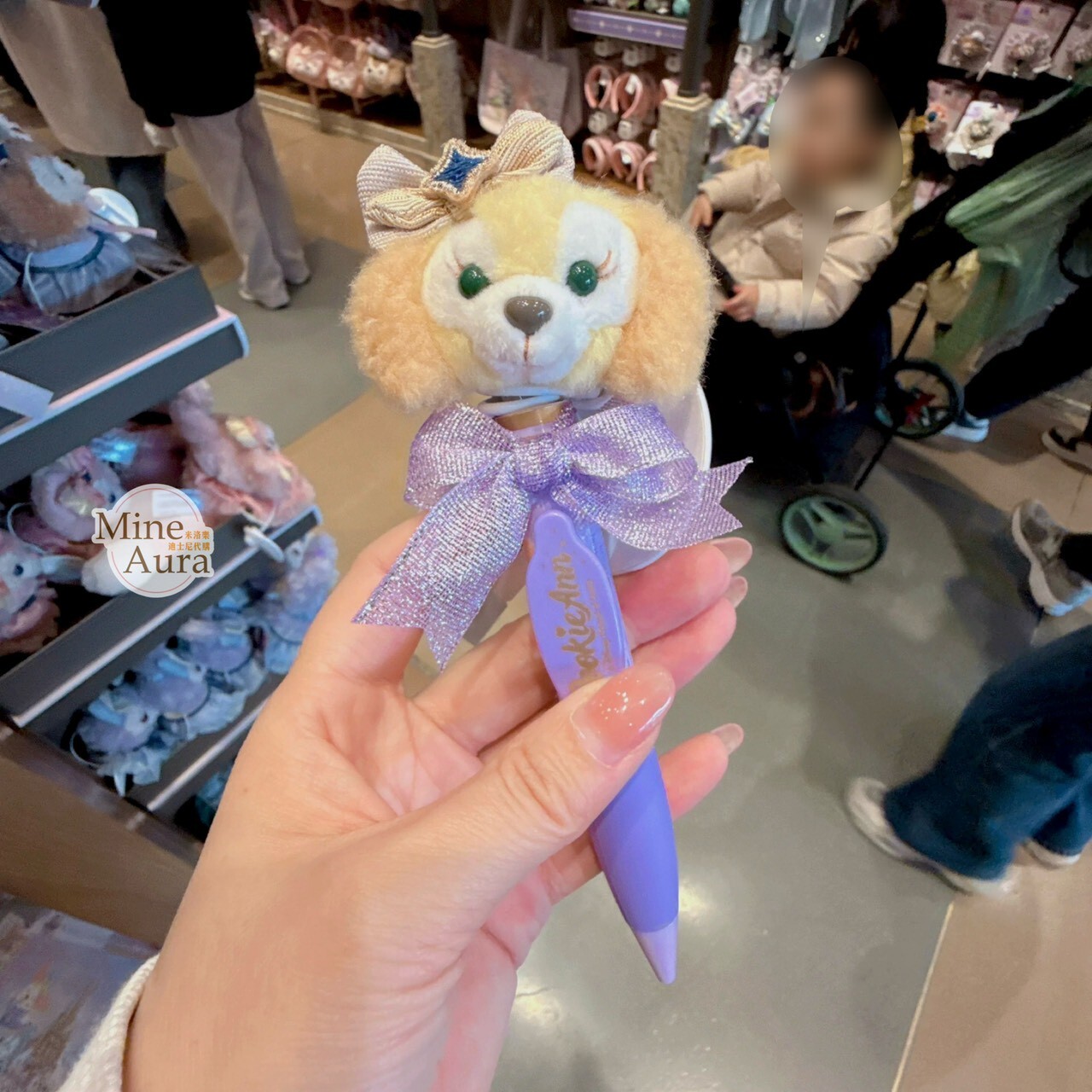 10歲生日慶典 可琦安 餅乾 CookieAnn 絨毛大頭 搖頭 圓珠筆 -上海迪士尼樂園