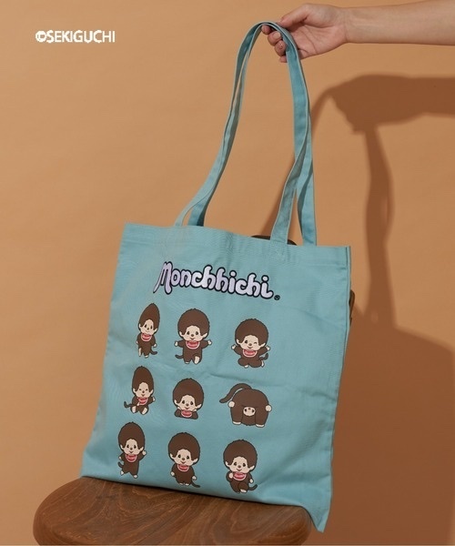 CIAOPANIC TYPY / Monchhichi A4 size tote bag