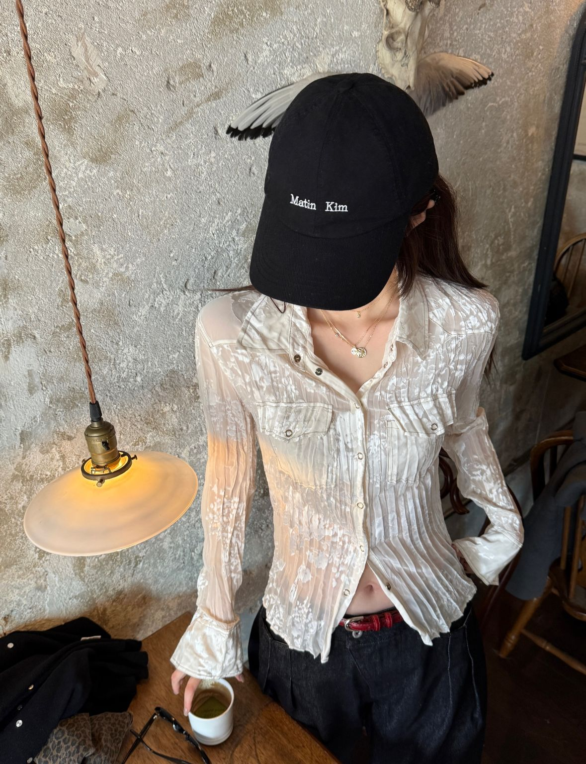 Matin Kim Mini Classic Logo Ball Cap