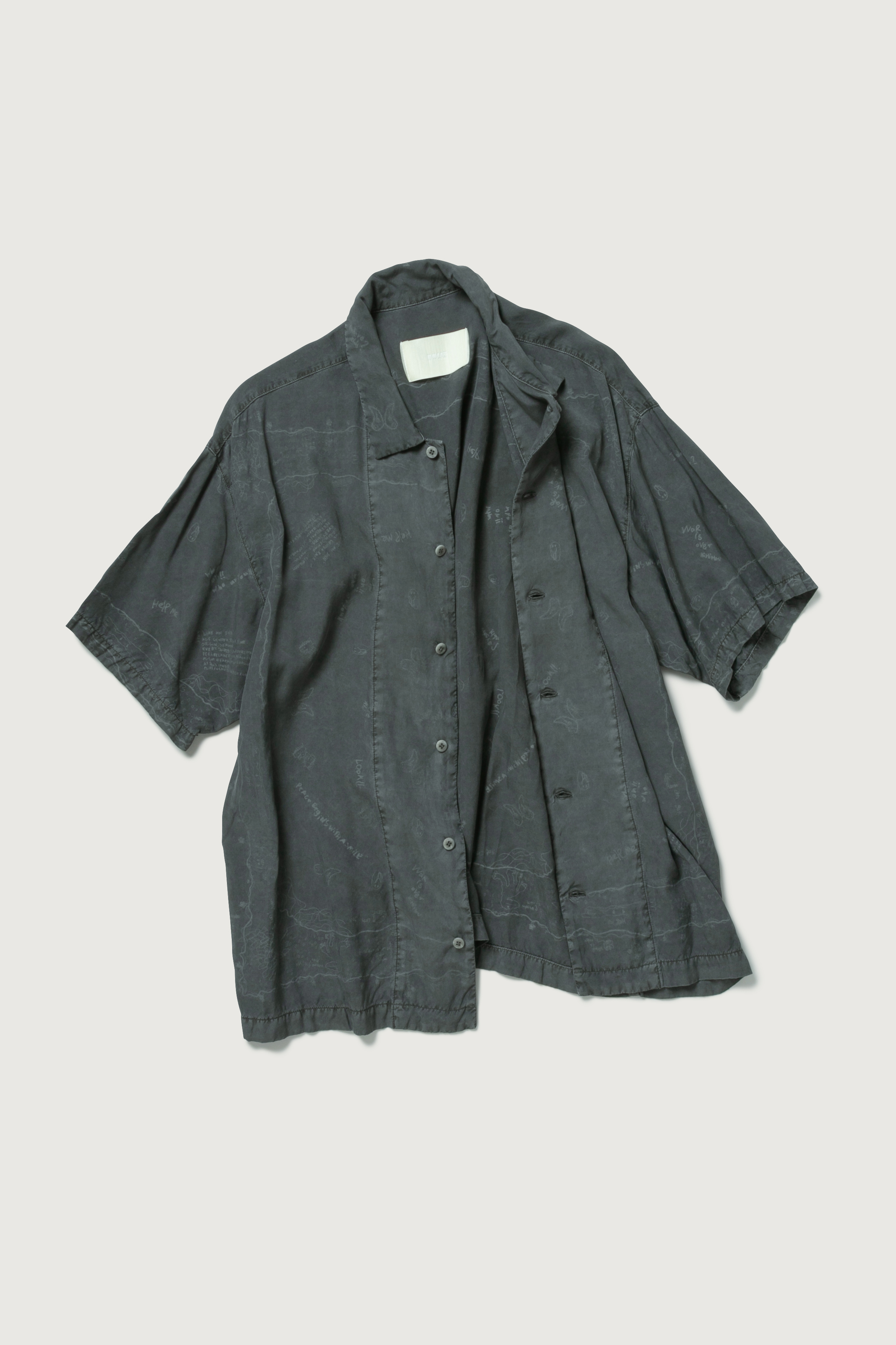 INNAT RAKUGAKI BANDANA SHIRT (2COL)