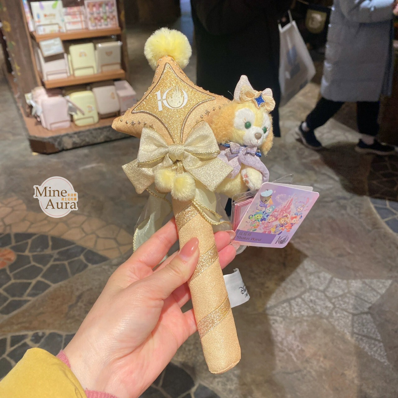 10歲生日慶典 可琦安 餅乾 CookieAnn 絨毛造型 搖搖棒 -上海迪士尼樂園