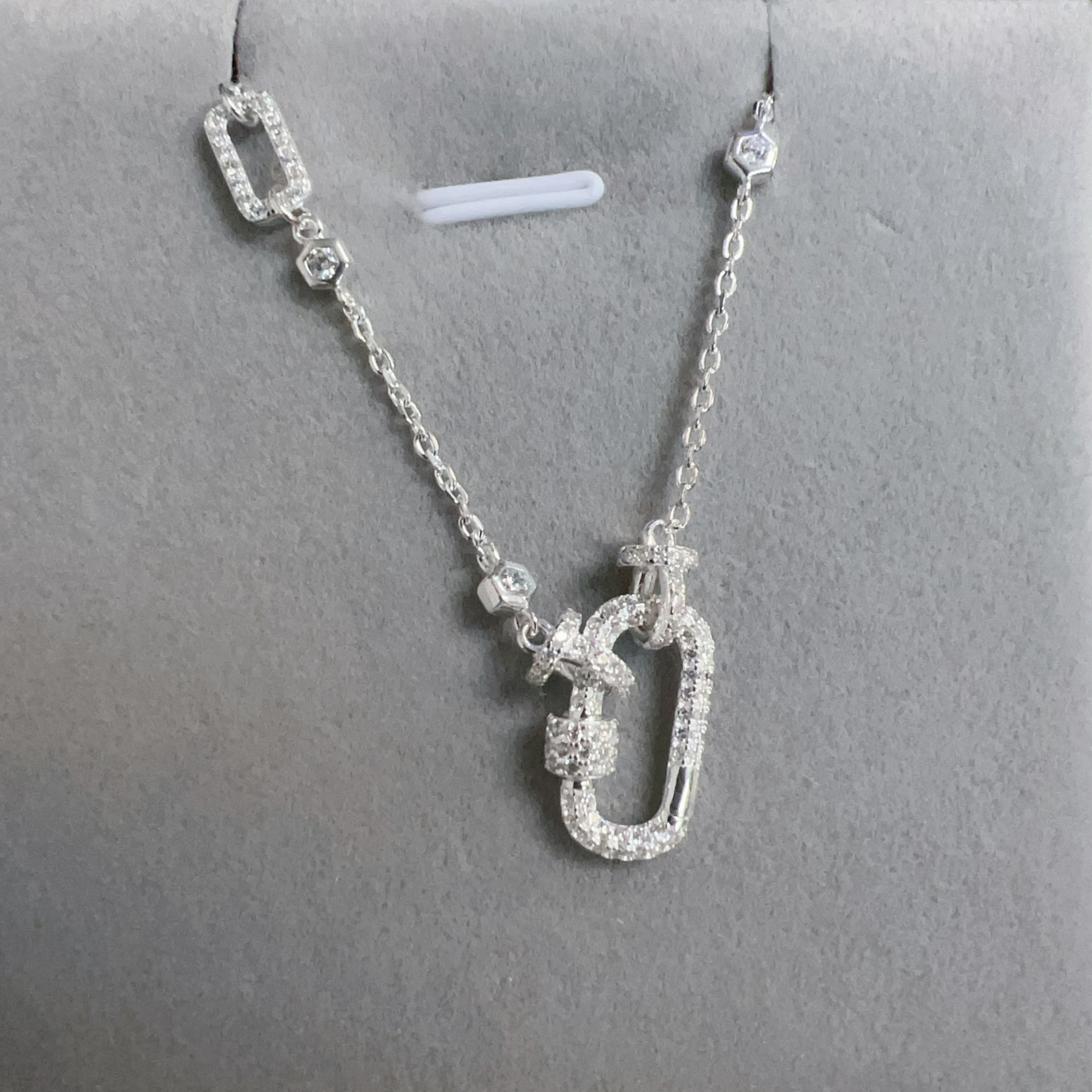 (AE1) 橢圓萬能鏈 項鏈 S925厚銀 - #X0237501 #AP2604