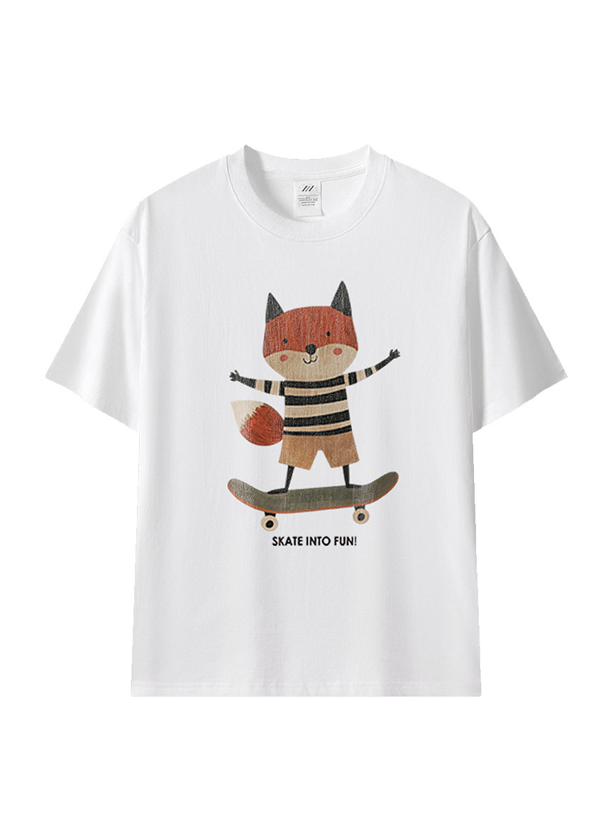 讓小狐狸跟妳一起★輕鬆穿出笑容與溫度的棉T