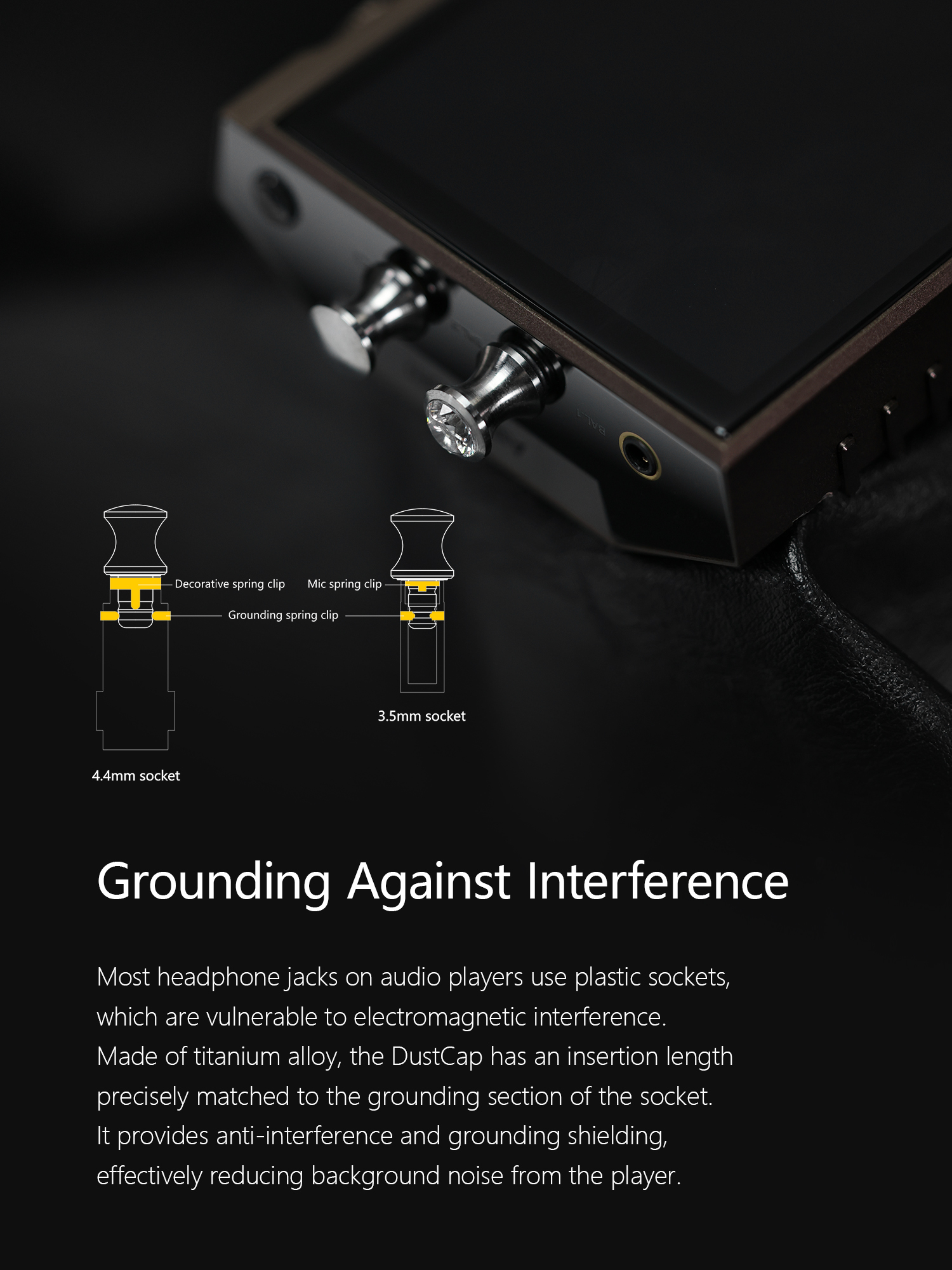 DustCap – Headphone Port Dust Covers