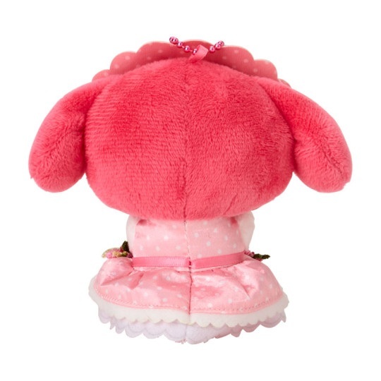 日本 Sanrio My Melody 50周年 花花裙款公仔匙扣