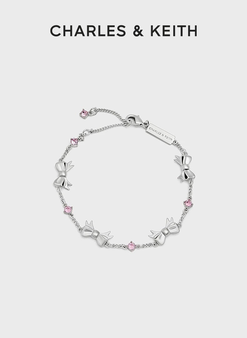 2026最新款 CHARLES & KEITH 蝴蝶結 手鍊
