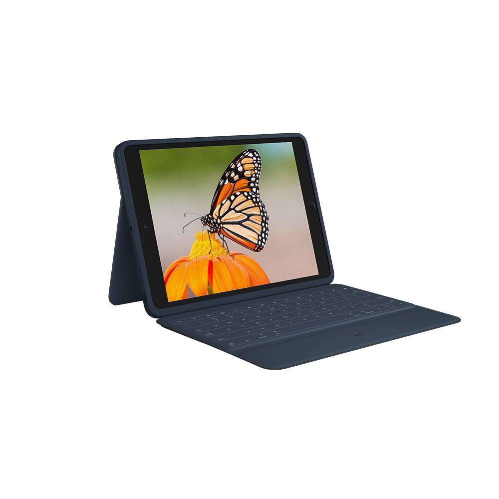 【Logitech】RUGGED COMBO 3 iPad 鍵盤保護殼 - 藍