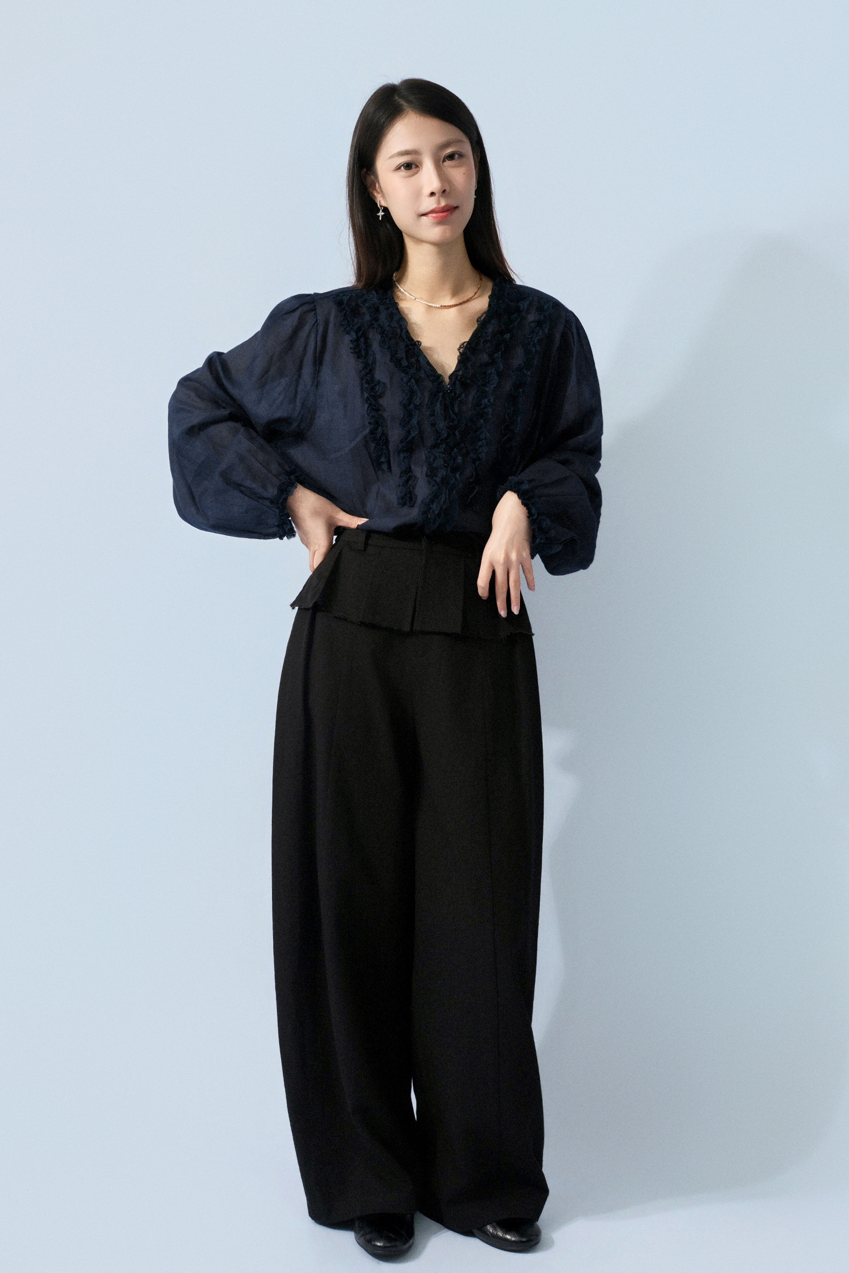 SS26_0047（恤衫＋Bra Top + 長褲）