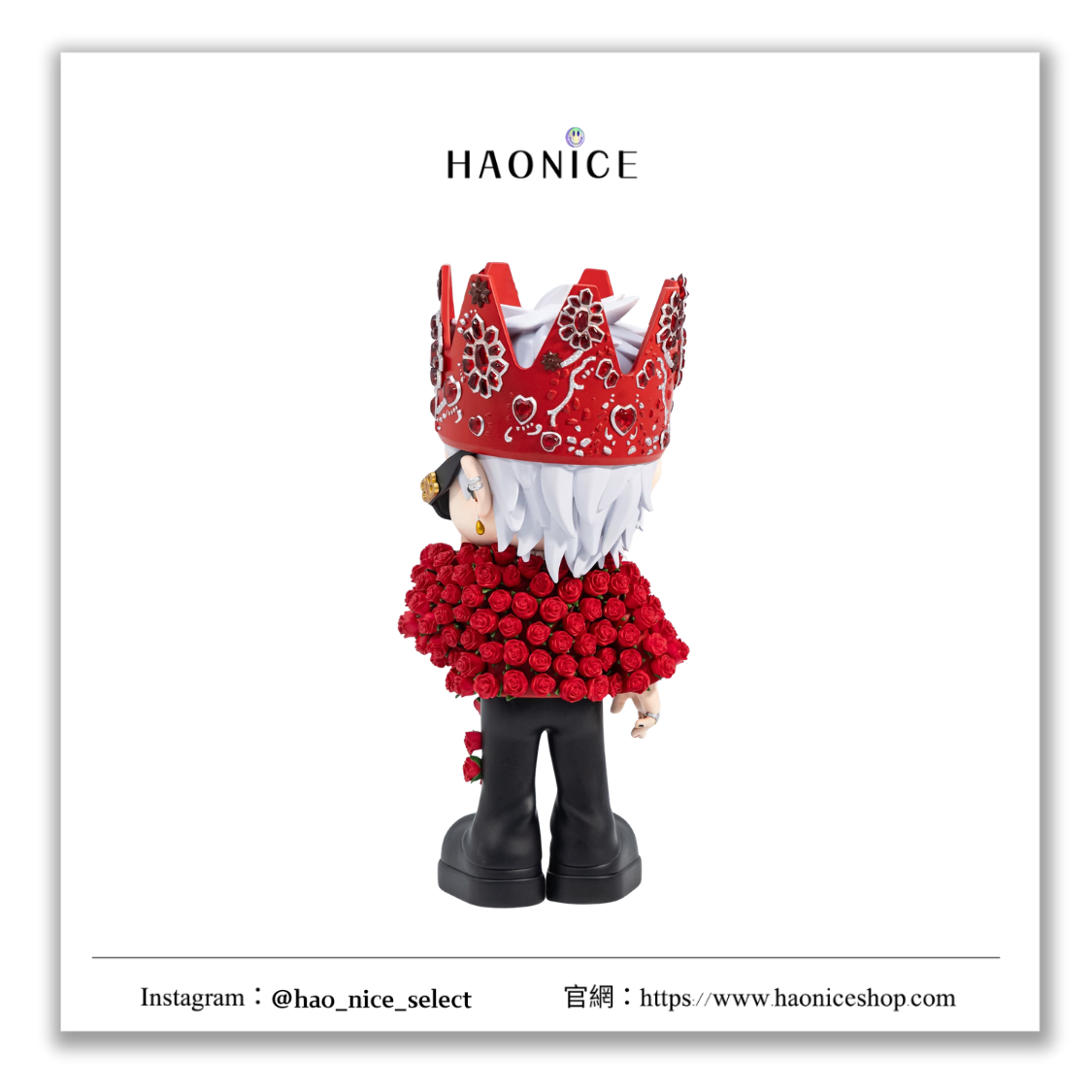 【HAO NICE】100%韓國正品🇰🇷 PEACEMINUSONE權志龍GD周邊🔥限量 玫瑰王子公仔 收藏 擺飾