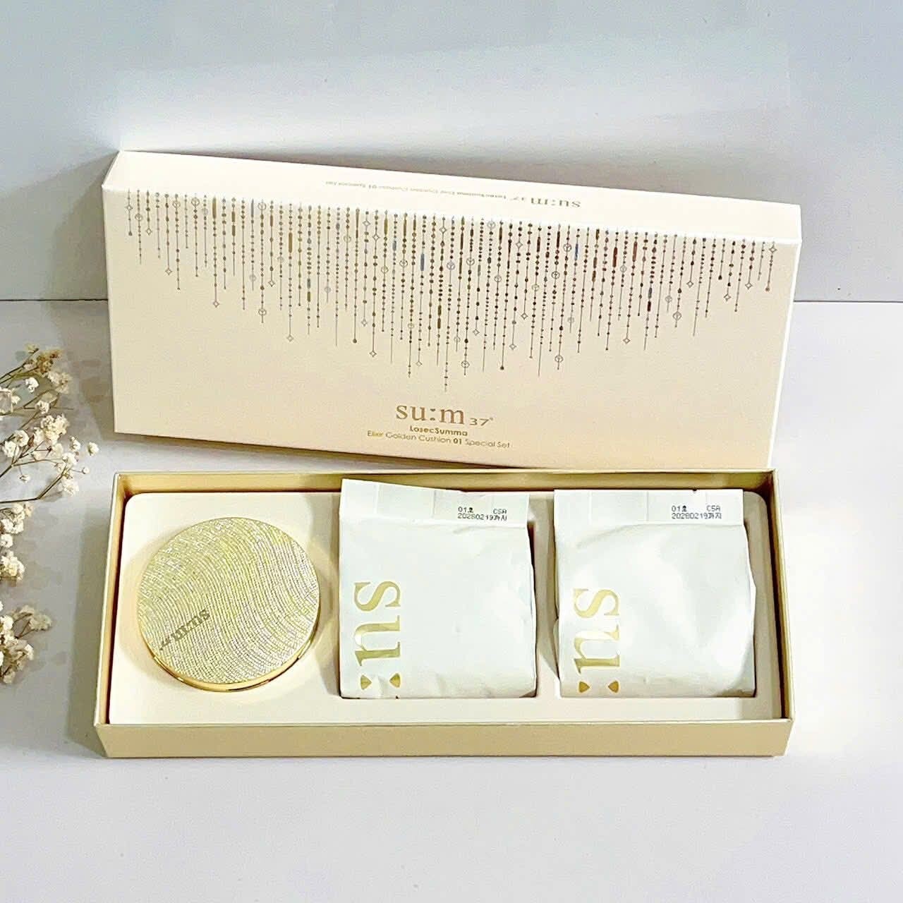 【直播】su:m37° LX040118 Summa 黃金氣墊套裝