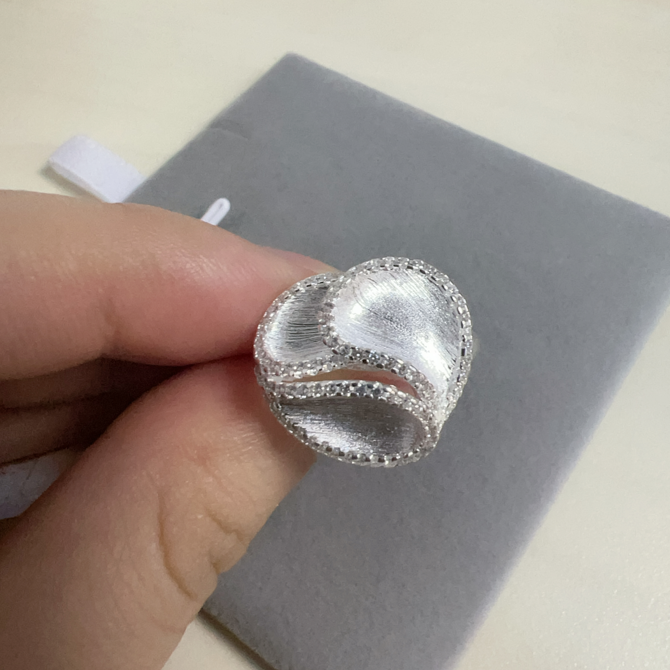 (K)凝時 戒指 S925厚銀- #R2246604 #AP2604