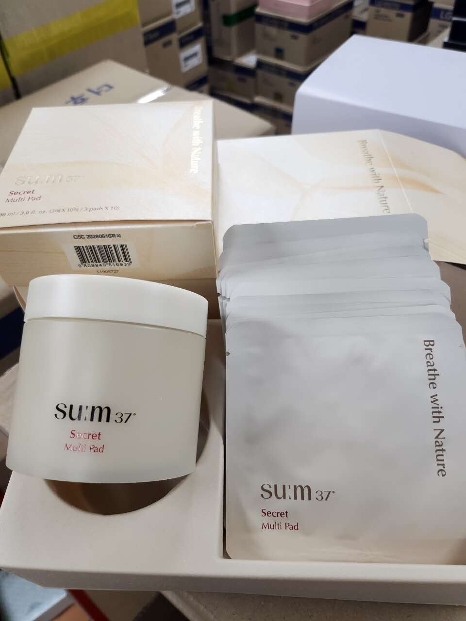 【直播】su:m37° LX040119 Secret Multi Pad 70 片裝棉片
