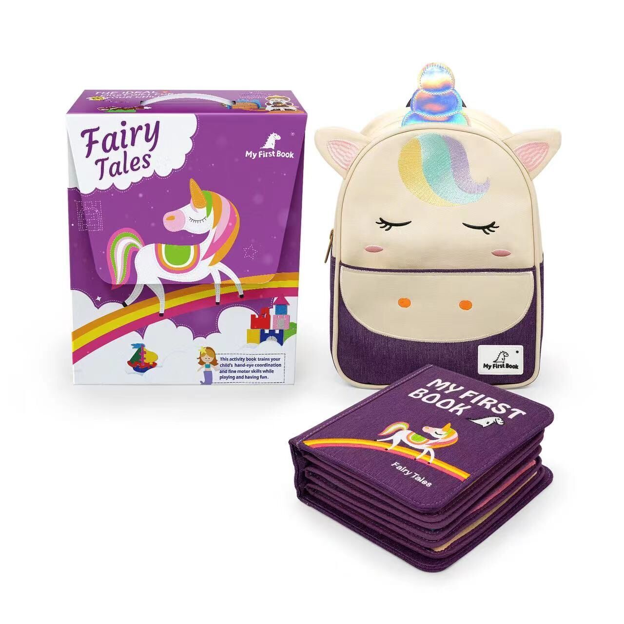 My First Book蒙特梭利啟蒙布書-第六冊 童話故事