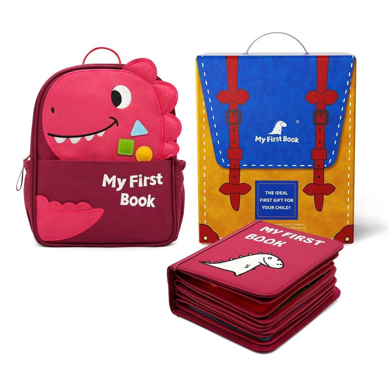 My First Book蒙特梭利啟蒙布書-第一冊 生活常規